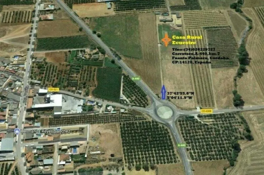 Casa Ecuestre Carmen Martinez Acomodação com café da manhã Fuente Palmera 0*,